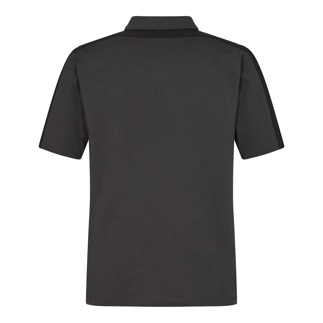 ENGEL Galaxy Poloshirt in Anthrazitgrau/Schwarz, Größe XS