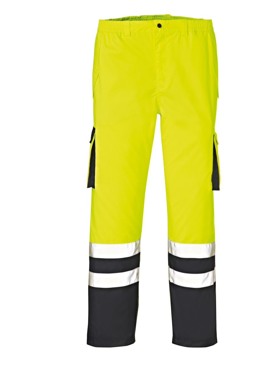 4PROTECT® Warn-Wetterschutz-Bundhose BALTIMORE in Gelb, Größe S