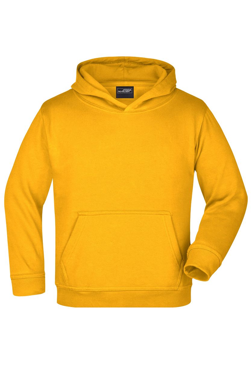 Hooded Sweat Junior "JN047K" in Gold-Yellow, Größe 2XL - Daiber