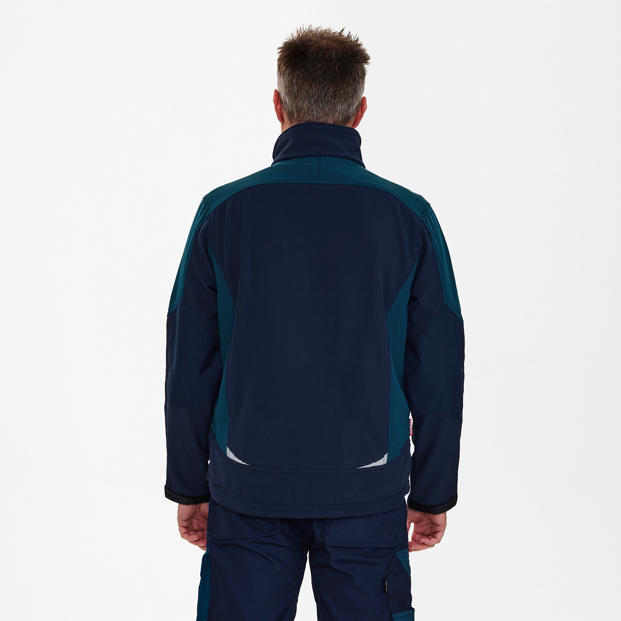 ENGEL Galaxy Softshelljacke in Blue Ink/Dark Petrol, Größe XS