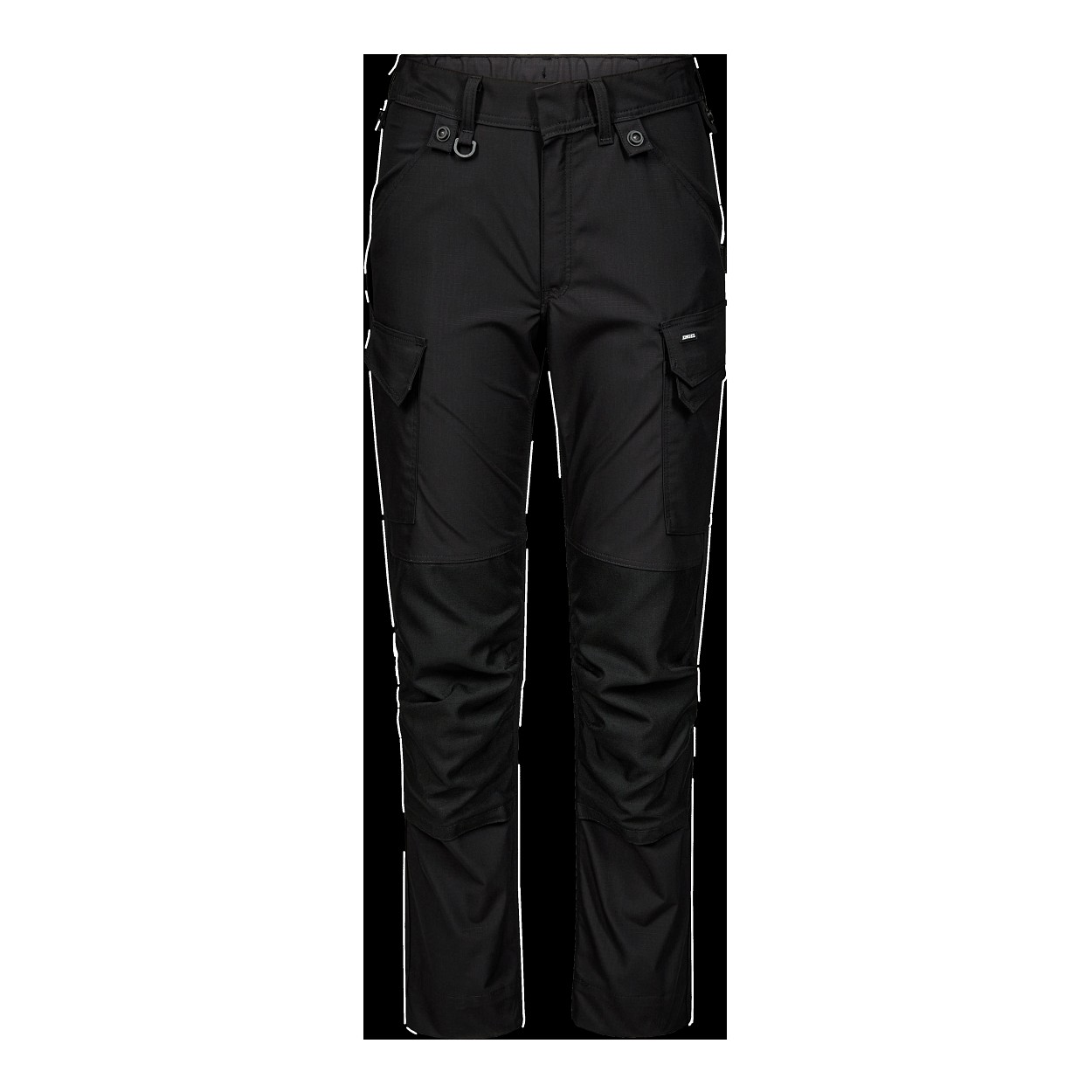 ENGEL Entire Damen Arbeitshose mit 2-Wege-Stretch in Schwarz, Größe 48