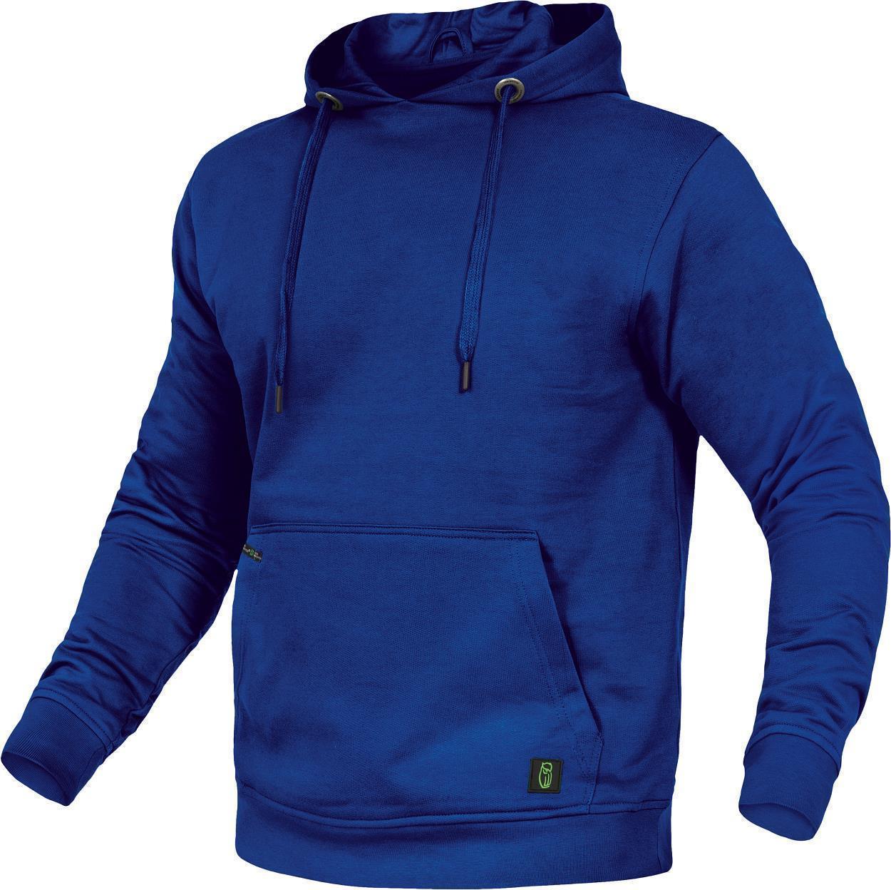 Hoodie "Toni" Flex Line Kornblau FLEXQ, Gr. 2XL von Leibwächter