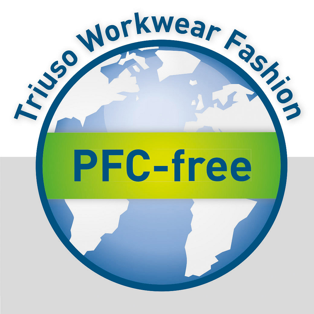 Bundhose Flex-HiVis leuchtorange-marine in Gr. 102 von Vizwell Warnschutz-Kappe mit Nackenschutz & UV-50 in leuchtgelb von Vizwell