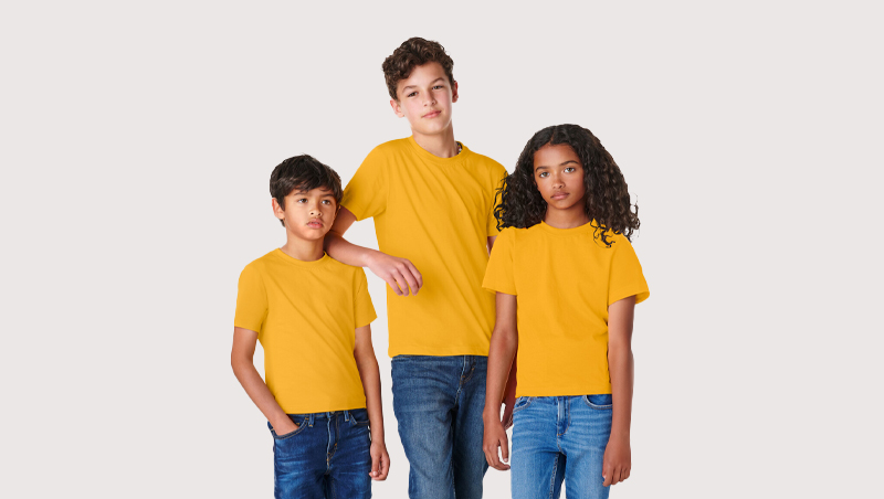 HAKRO-T-Shirt-Stretch-HAKRO172-und-HAKRO272 HAKRO-T-Shirts-fuer-Kinder-HAKRO210