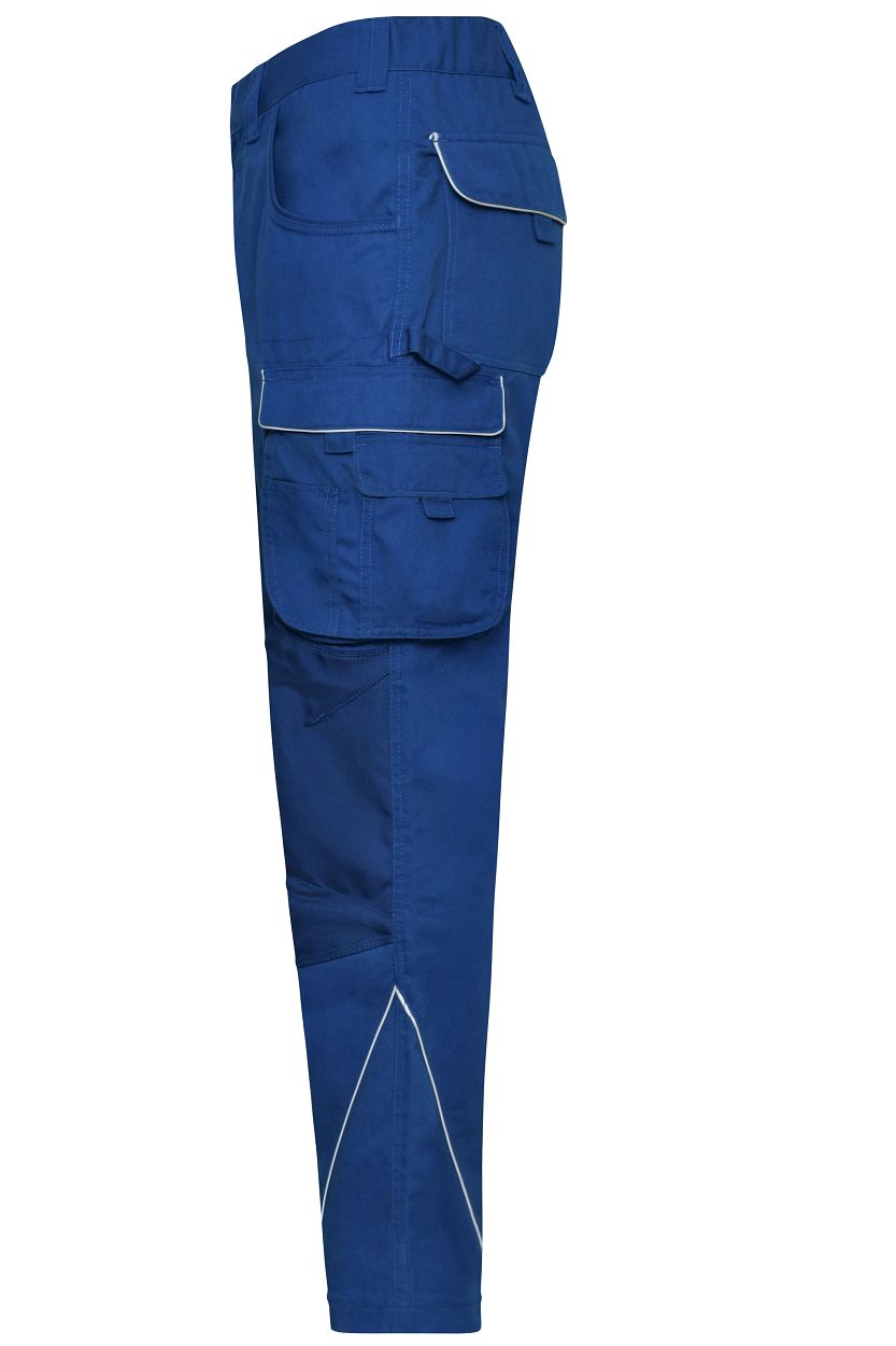 Workwear Pants - SOLID - "JN878" in Dark-Royal, Größe 110 - Daiber