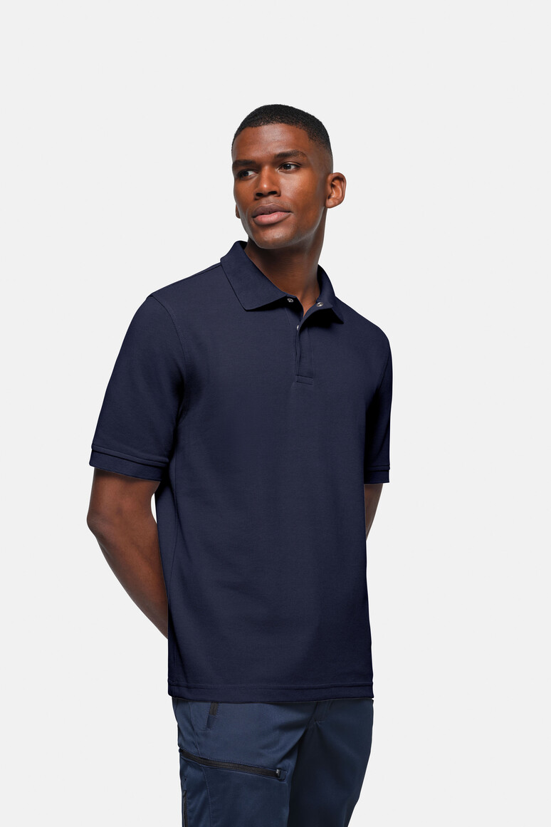 HAKRO 819 Poloshirt HACCP MIKRALINAR® in Tinte, Größe 5XL HAKRO 819 Poloshirt HACCP MIKRALINAR® in Tinte, Größe 5XL