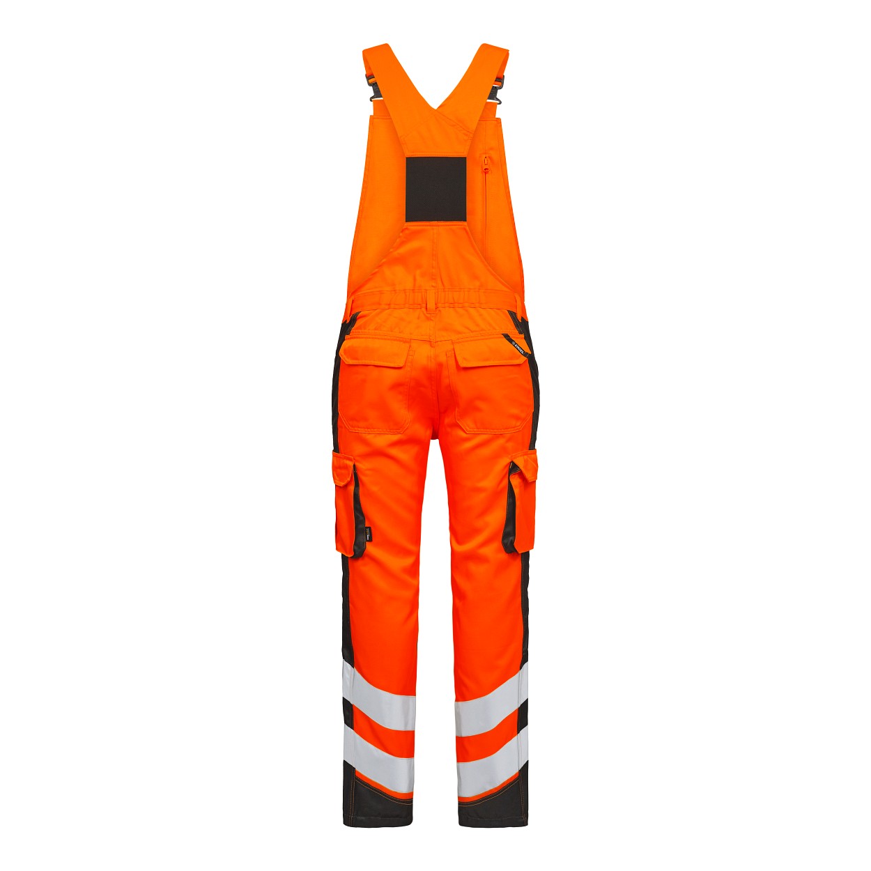 ENGEL Safety Light Latzhose in Orange/Anthrazit Grau, Größe 106