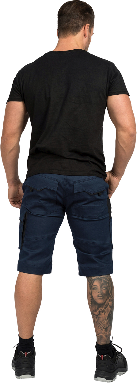 Herren-Shorts Flex Line Marine/Schwarz FLEXK, Gr. 42 von Leibwächter Herren-Shorts Flex Line Marine/Schwarz FLEXK, Gr. 68 von Leibwächter
