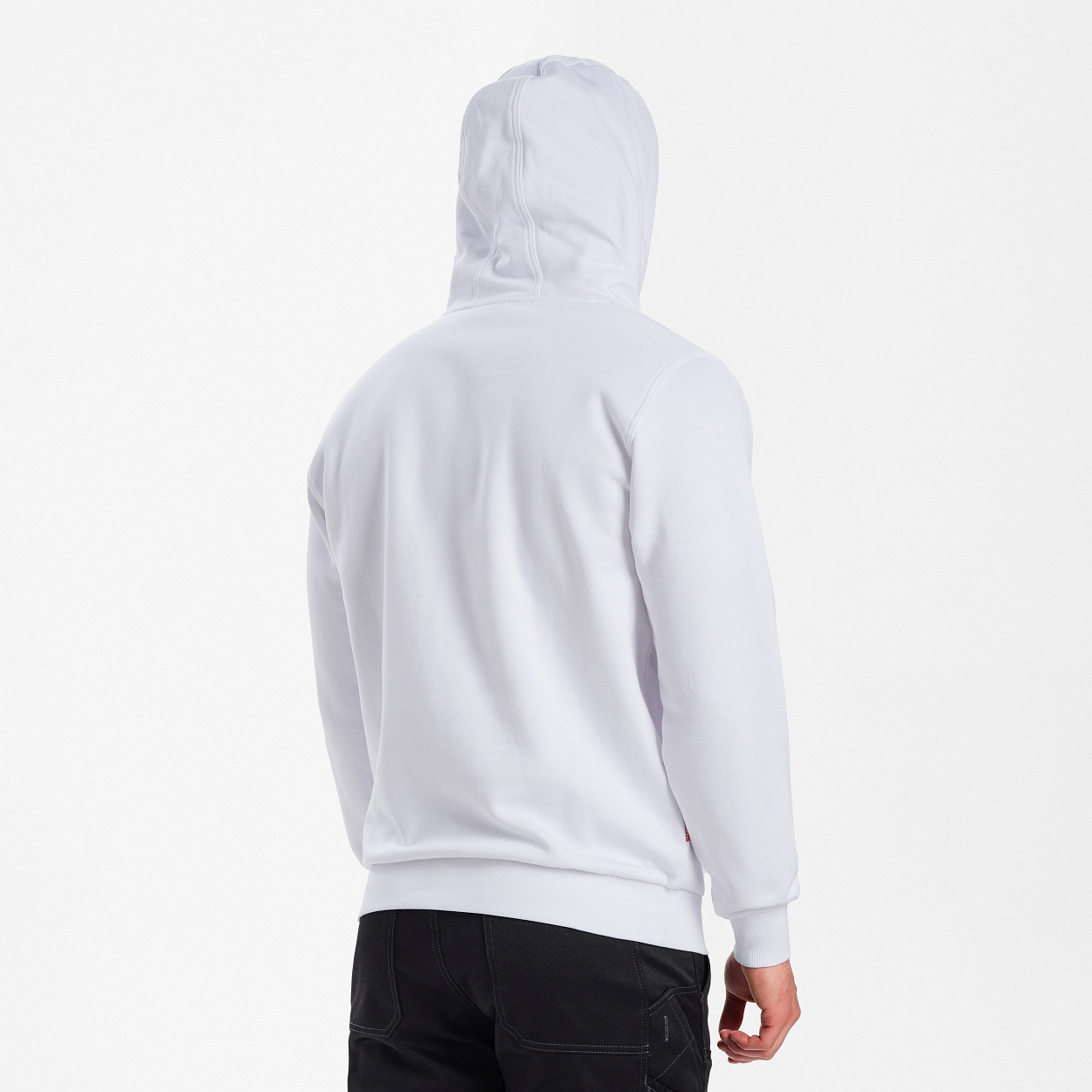 ENGEL Extend Hoodie in Weiss, Größe XS