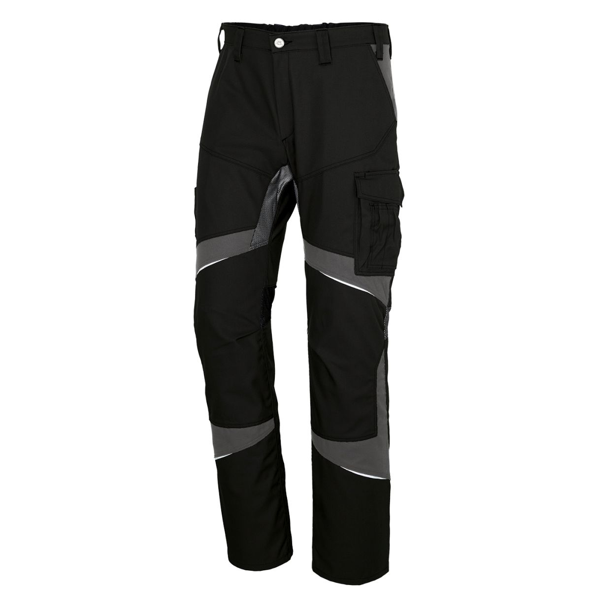 KÜBLER ACTIVIQ Sommerhose in Schwarz / Anthrazit, Größe 60