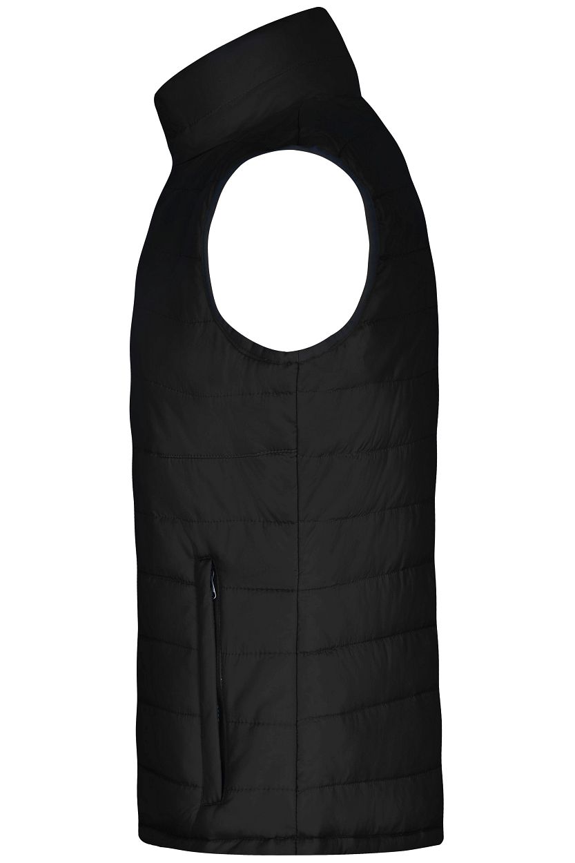 Men's Padded Vest "JN1136" in Black, Größe 3XL - Daiber