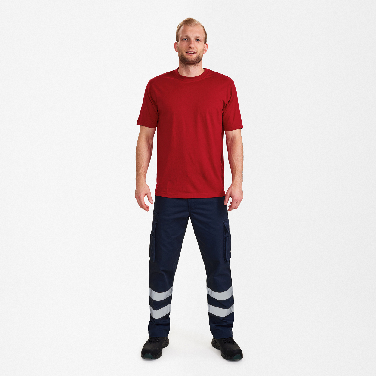 ENGEL Extend T-Shirt in Tomato Red, Größe XS