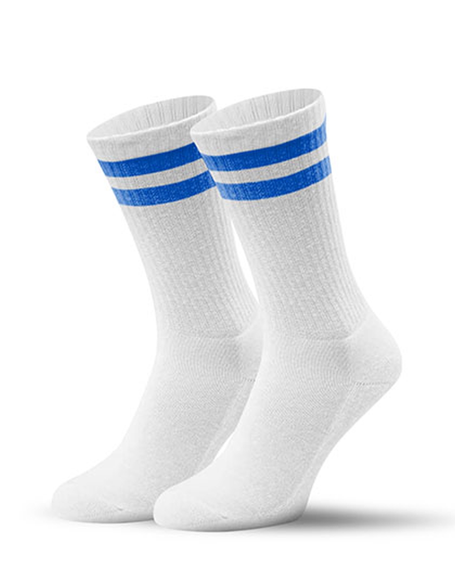 White / Blue