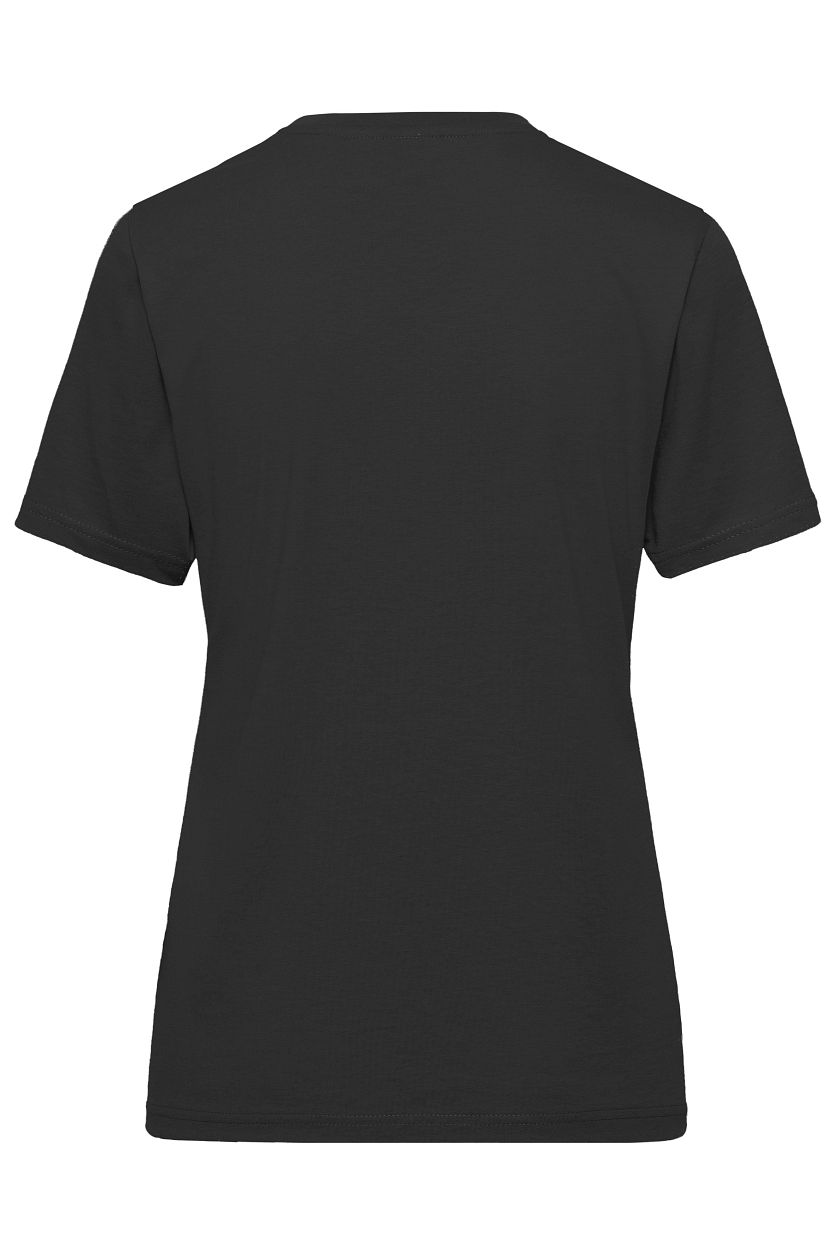 Ladies' ORGANIC Workwear T-Shirt OCS Blended "JN1807" in Black, Größe 4XL - Daiber