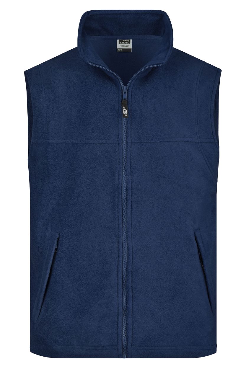Fleece Vest "JN045" in Navy, Größe 4XL - Daiber