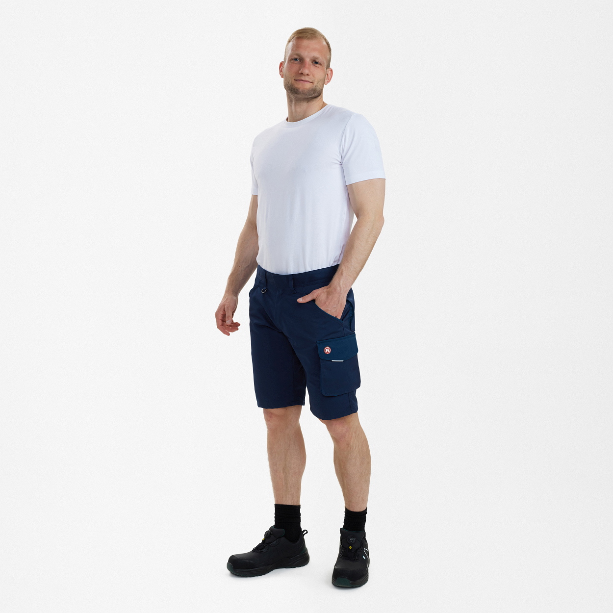ENGEL Galaxy Light Shorts in Blue Ink/Dark Petrol, Größe 54