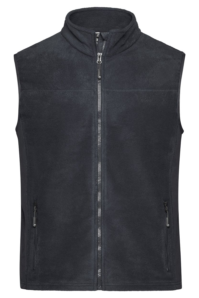 Workwear Fleece Vest - STRONG - "JN856" in Carbon/Black, Größe 6XL - Daiber