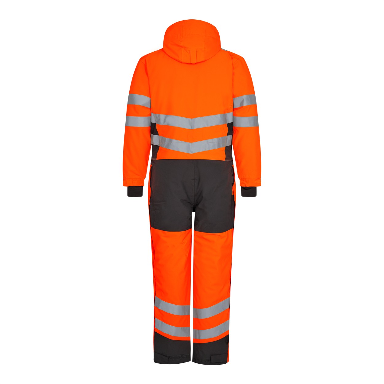 ENGEL Safety Winteroverall in Orange/Anthrazit Grau, Größe XS