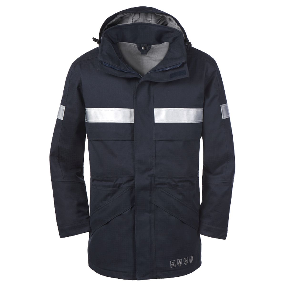 4PROTECT® Multinorm-Wetterschutz-Jacke OTTAWA in Blau, Größe XL