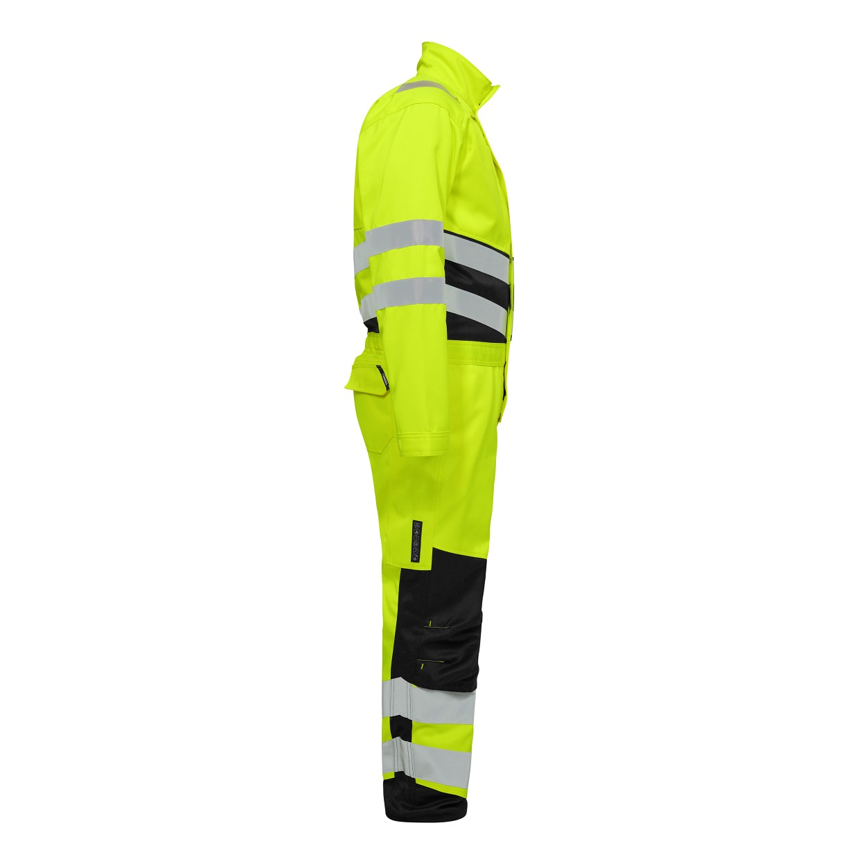 ENGEL Safety+ Overall in Gelb/Schwarz, Größe XS