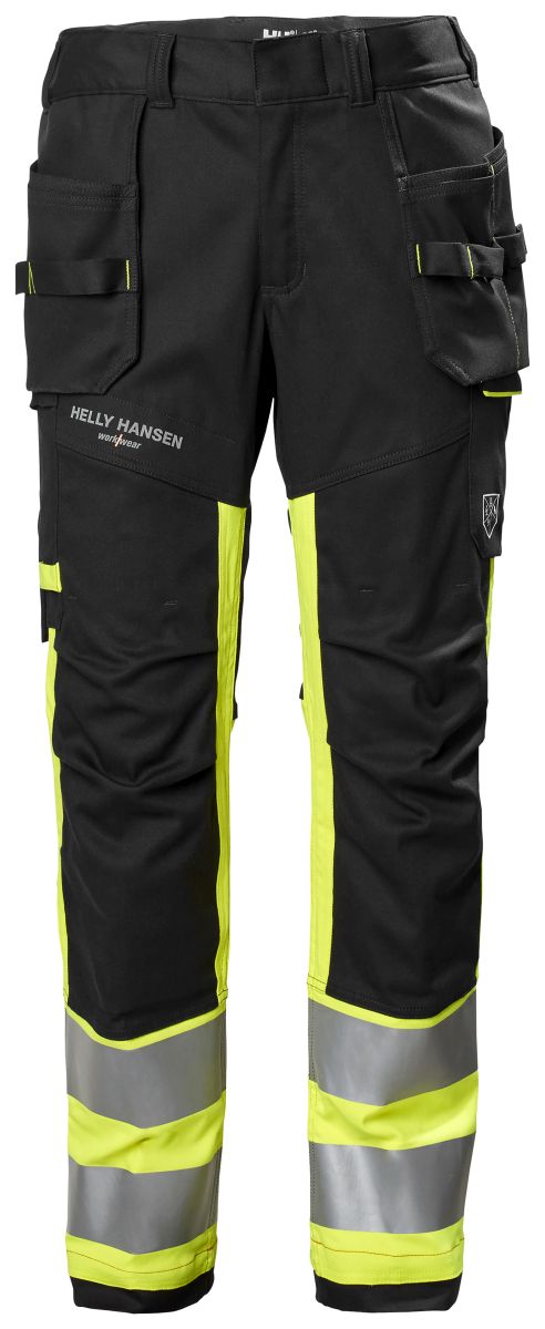 Arbeitshose Klasse 1 Fyre in HI VIS Yellow, Größe 92 von Helly Hansen Workwear
