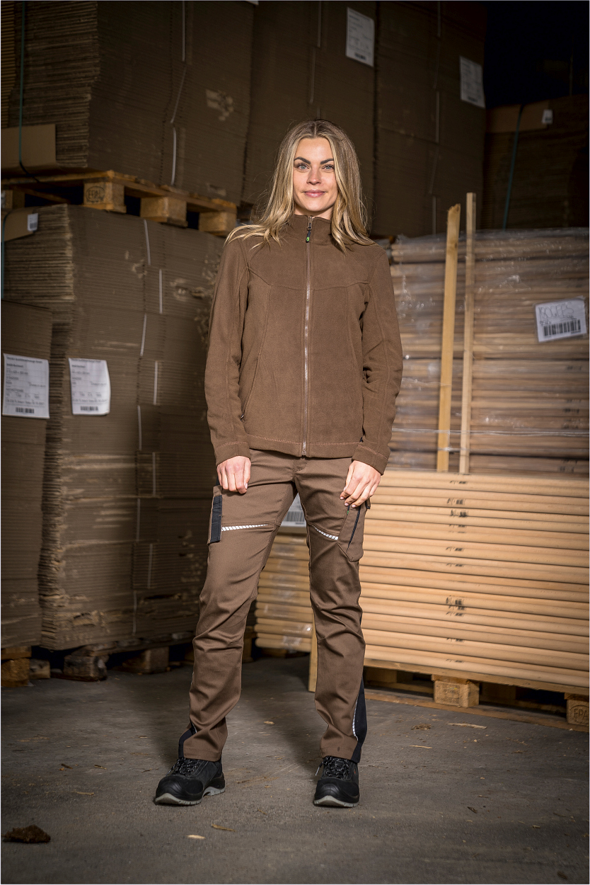 Polar-Fleecejacke Unisex CAFLJ, Gr. 2XL von Leibwächter