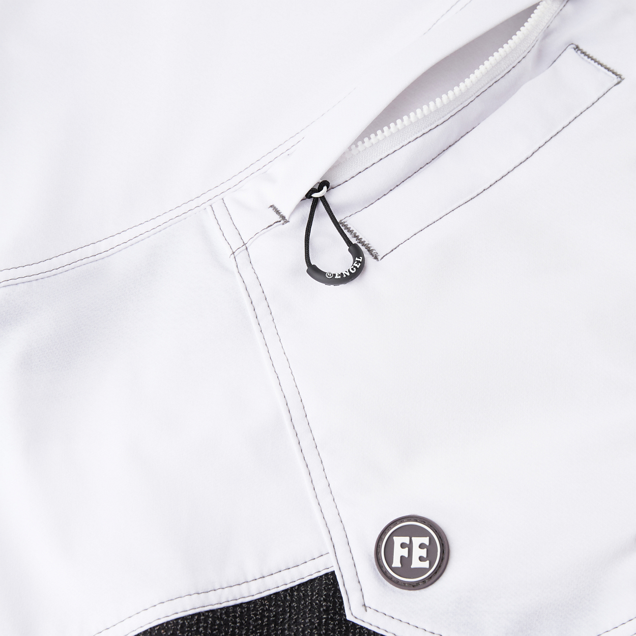 ENGEL X-treme Handwerkerhose mit 4-Wege-Stretch in Weiss, Größe 56