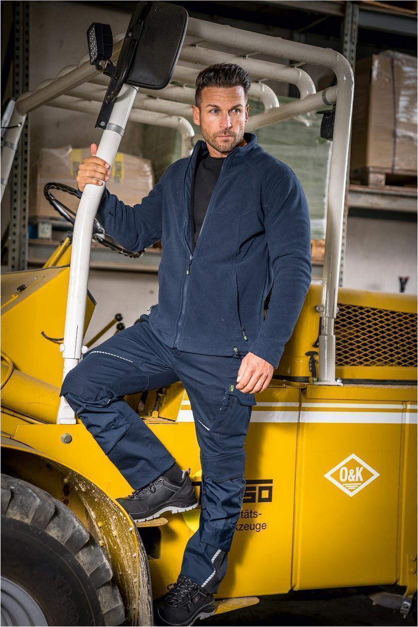 Polar-Fleecejacke Unisex CAFLJ, Gr. 2XL von Leibwächter