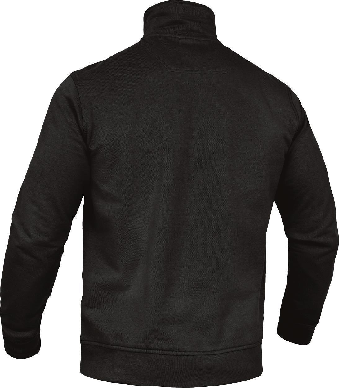 Zip-Sweater Paul FLEXR05 Flex Line in Schwarz, Gr. 7XL von Leibwächter