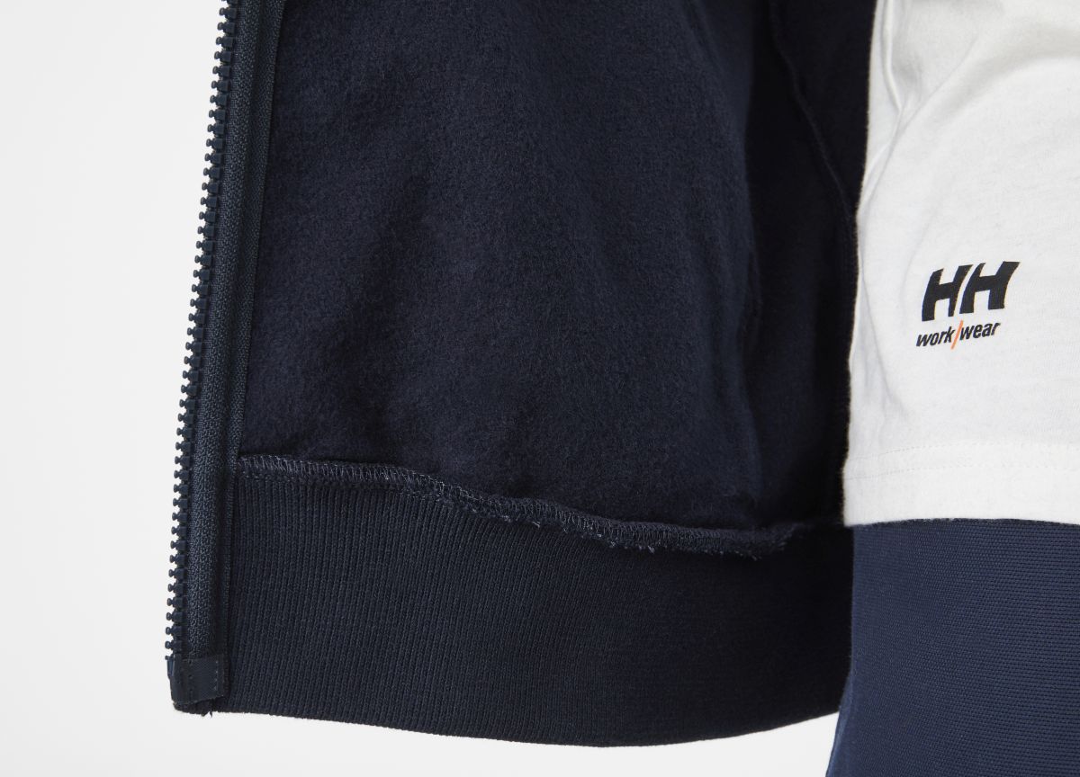 Zip Sweatshirt Kensington in Navy, Gr. 4XL von Helly Hansen Workwear