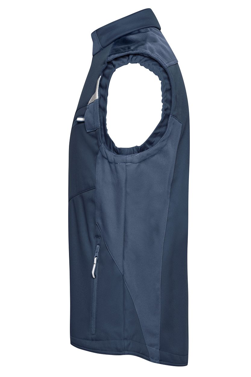 Workwear Softshell Vest - STRONG - "JN845" in Navy/Navy, Größe 6XL - Daiber