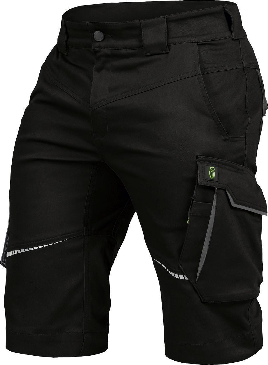 Herren-Shorts Flex Line Schwarz/Grau FLEXK, Gr. 68 von Leibwächter