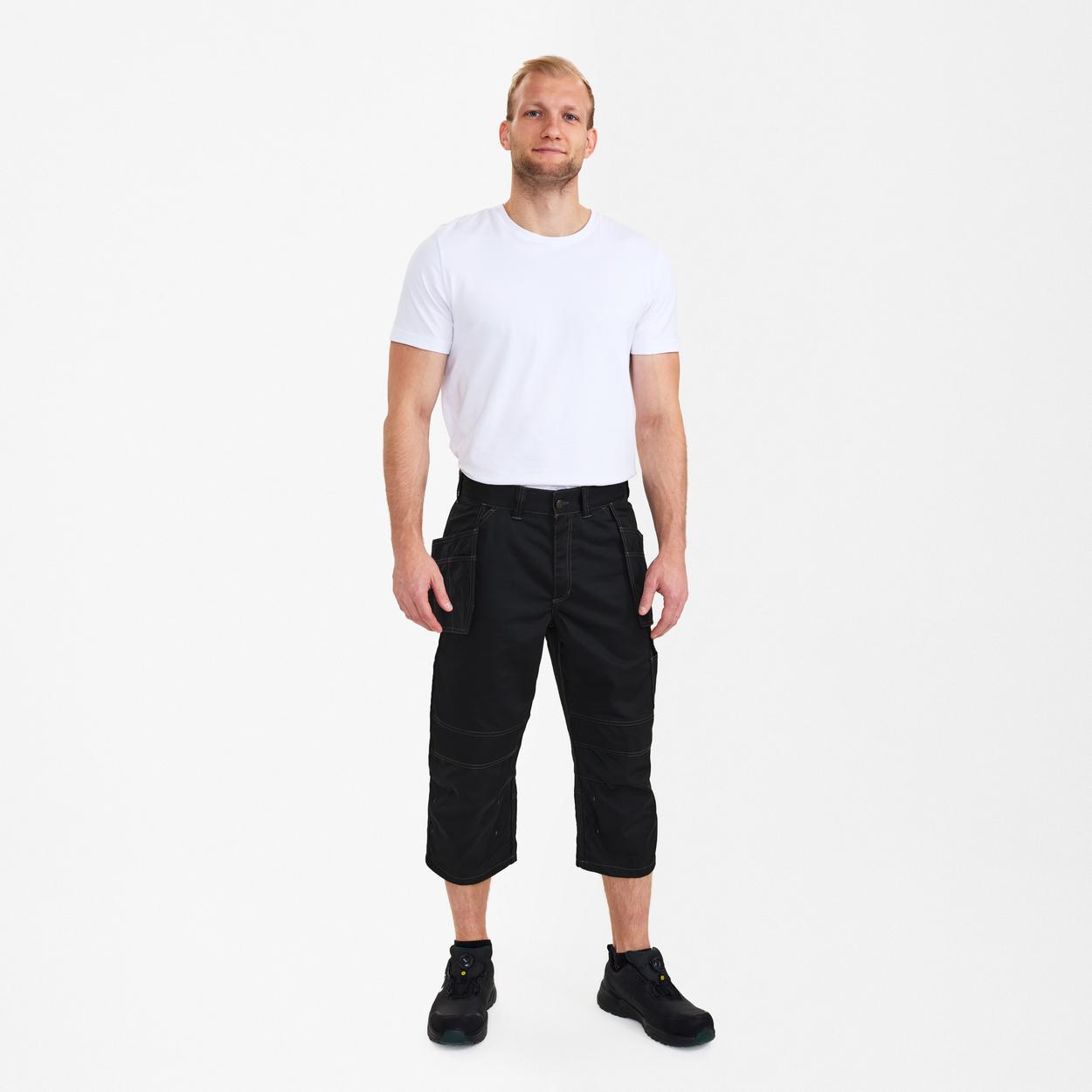 ENGEL Combat 3/4 Hose mit Holstertaschen in Schwarz, Größe 54