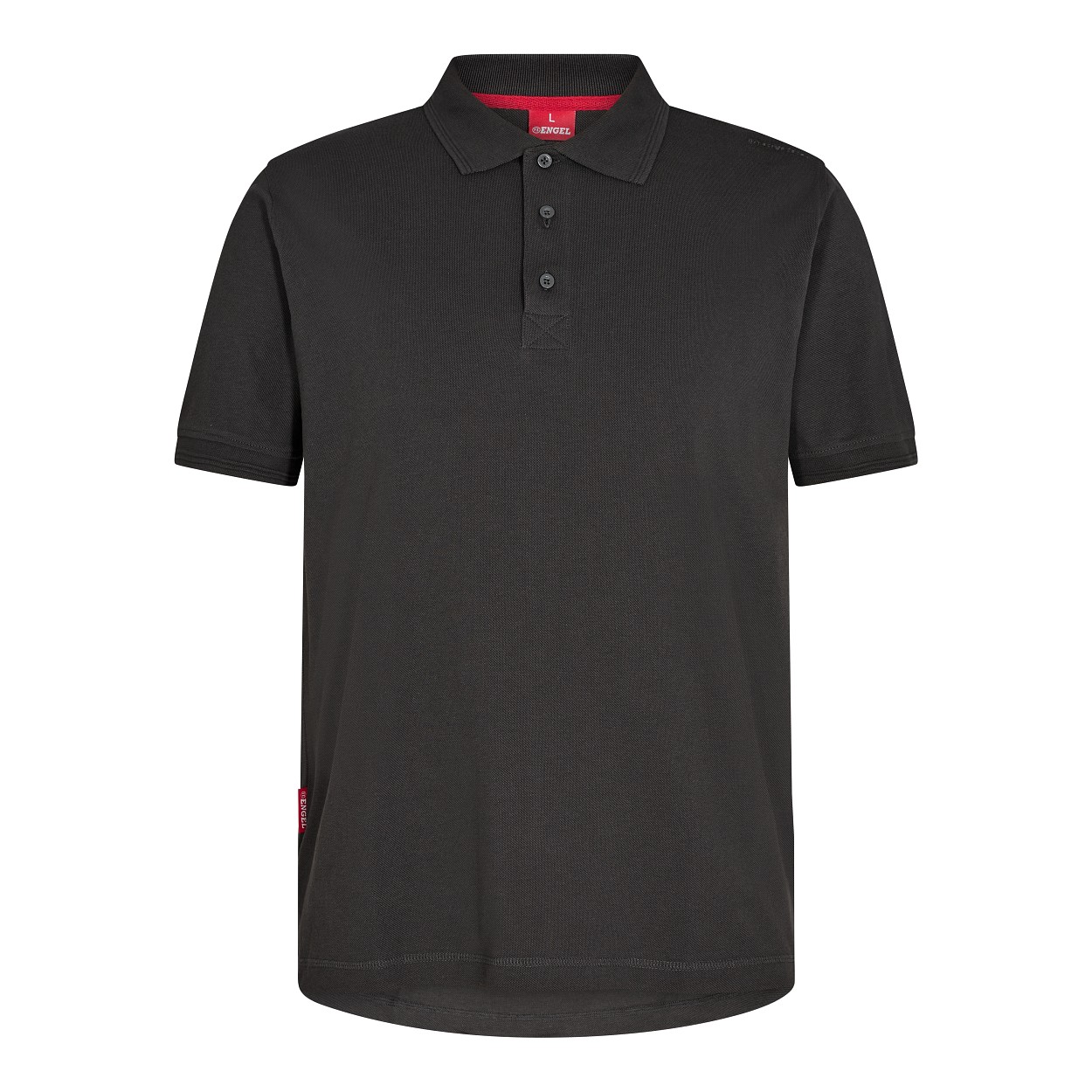 ENGEL Extend Poloshirt in Anthrazit Grau, Größe 2XL