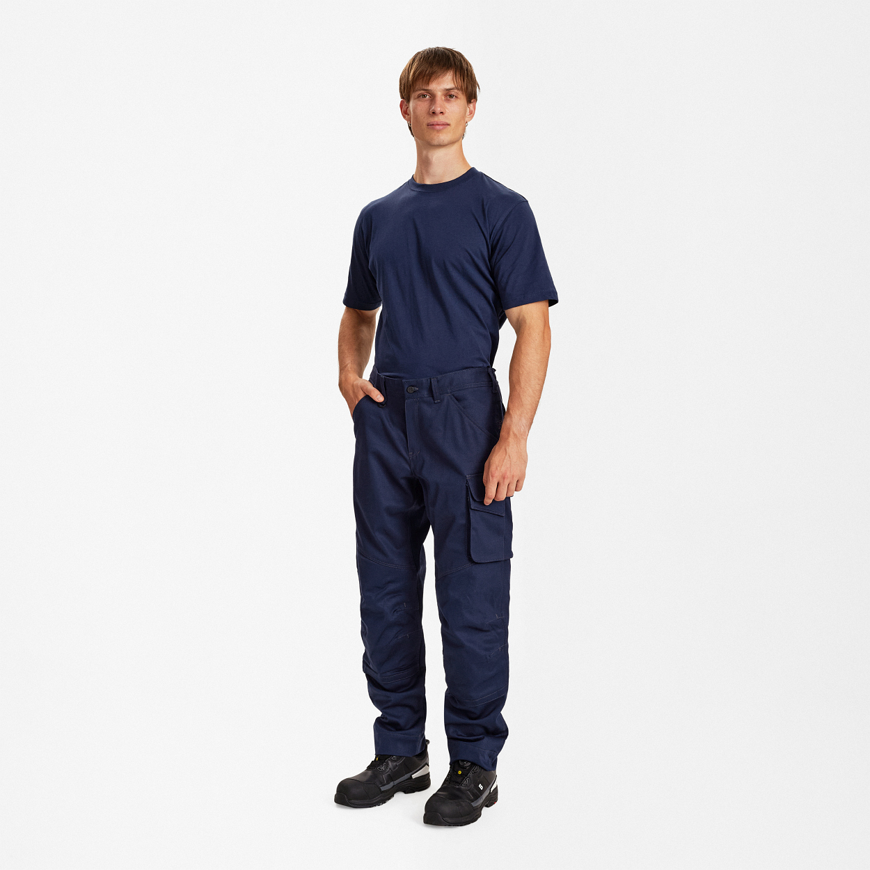 ENGEL WelCot Arbeitshose in Blue Ink, Größe 26