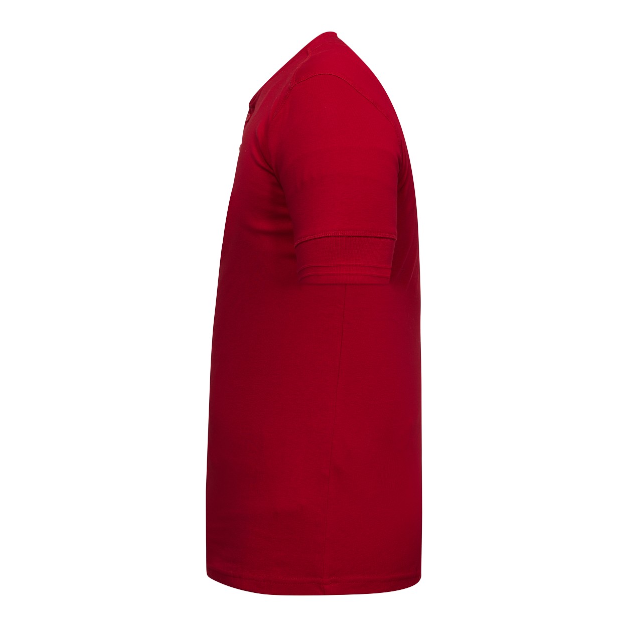 ENGEL Extend Grandad T-Shirt in Tomato Red, Größe XS