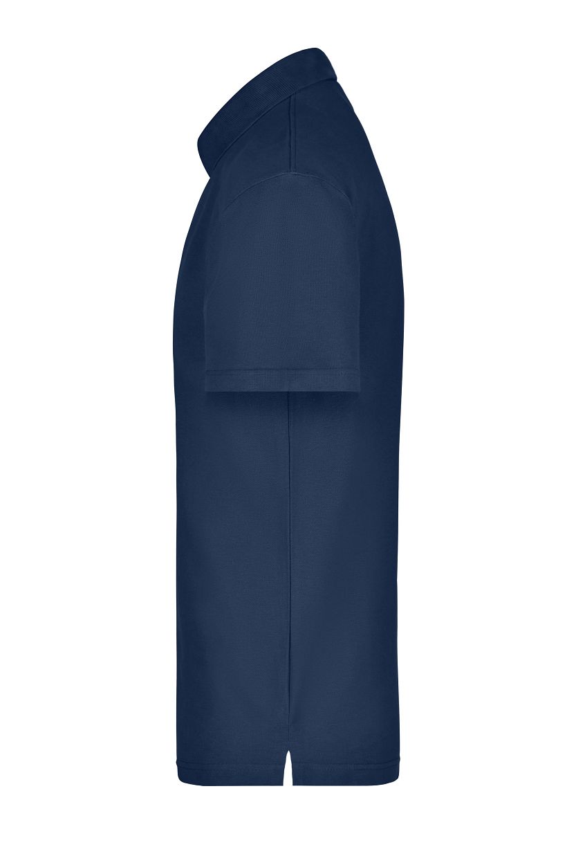 Polo-Piqué Pocket "JN026" in Navy, Größe 3XL - Daiber