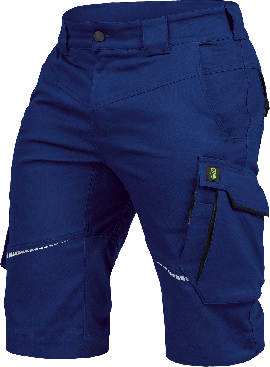 Herren-Shorts Flex Line Kornblau/Schwarz FLEXK, Gr. 42 von Leibwächter Herren-Shorts Flex Line Kornblau/Schwarz FLEXK, Gr. 68 von Leibwächter