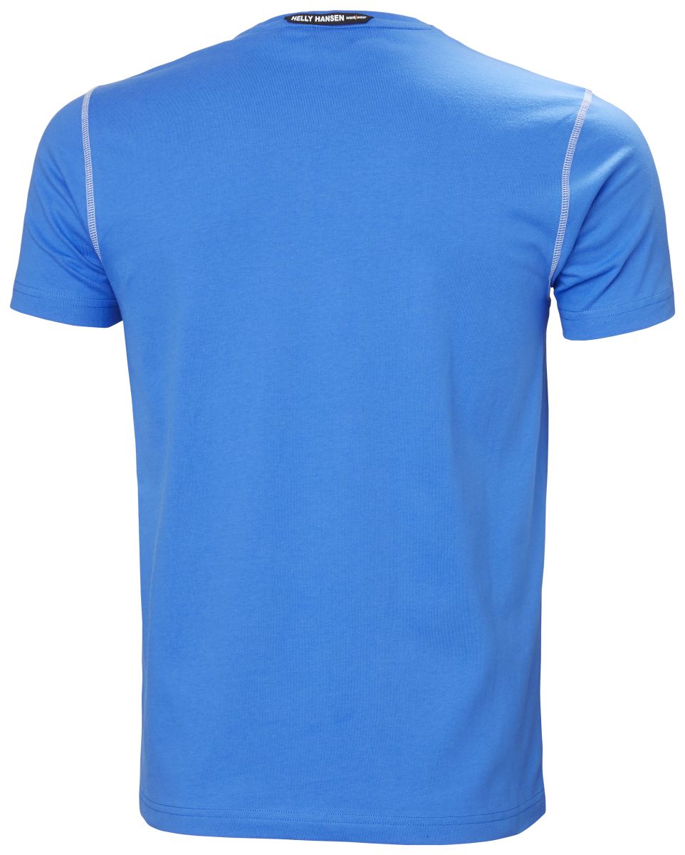 T-Shirt OXFORD 4X HH CONNECT™ in Racer Blue, Gr. L von Helly Hansen Workwear
