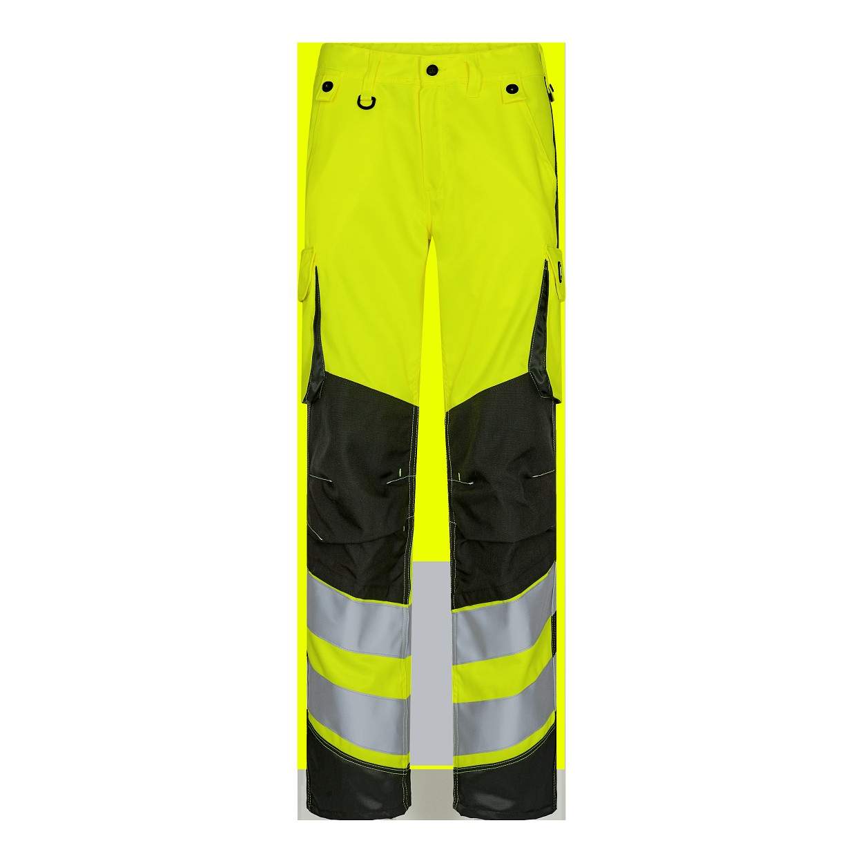 ENGEL Safety Light Damen Arbeitshose in Gelb/Schwarz, Größe 48