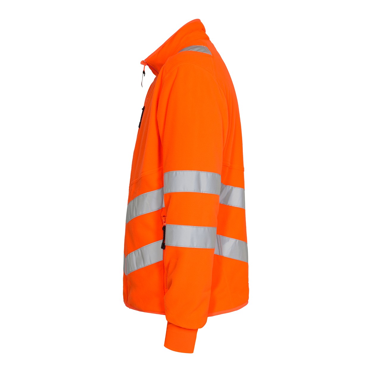 Safety Fleecejacke in Hi-vis Orange, Größe XS