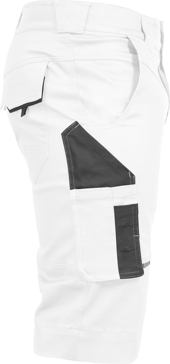 Herren-Shorts Flex Line Weiß/Grau FLEXK, Gr. 68 von Leibwächter