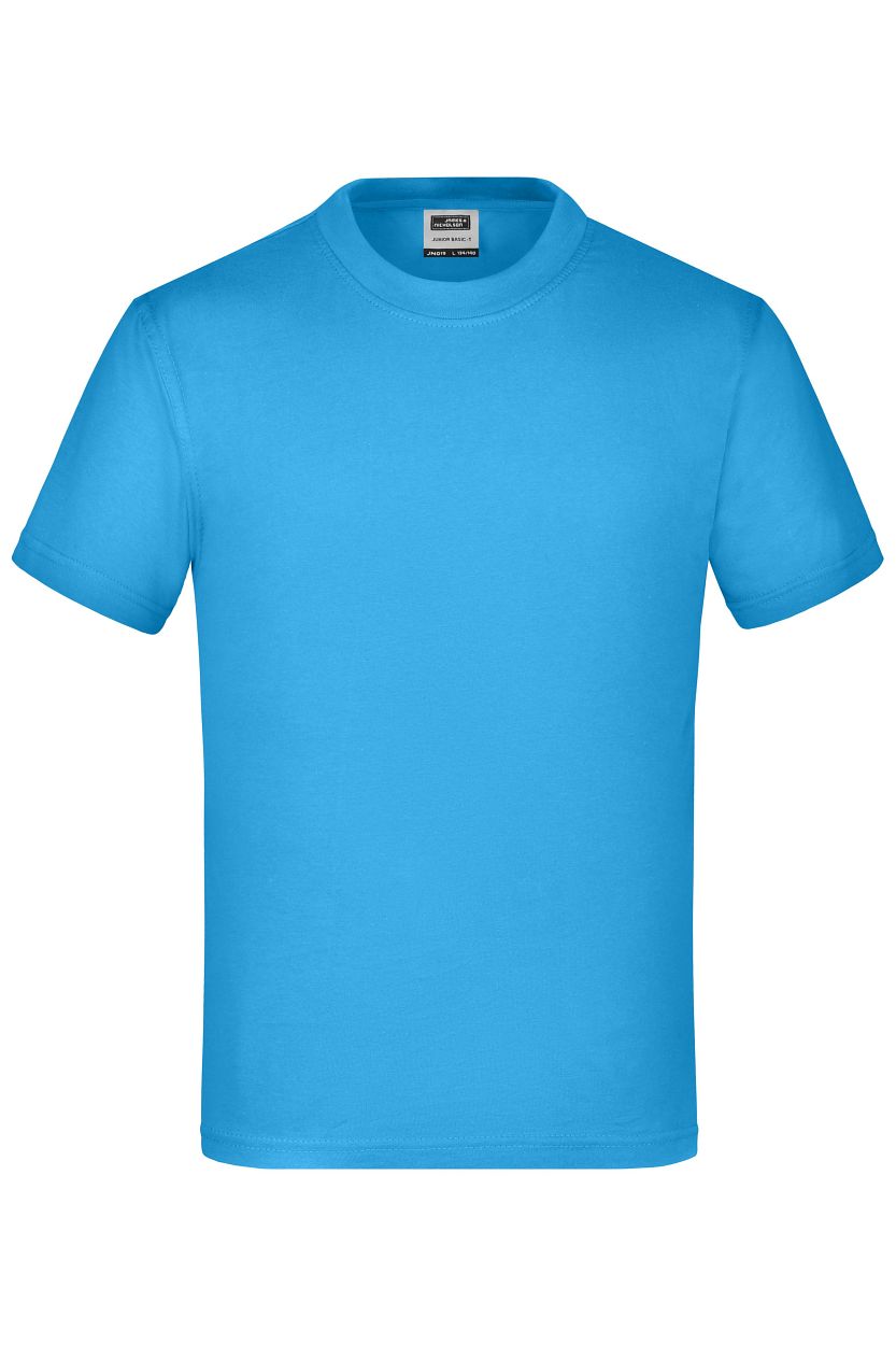 Junior Basic-T "JN019" in Aqua, Größe 2XL - Daiber