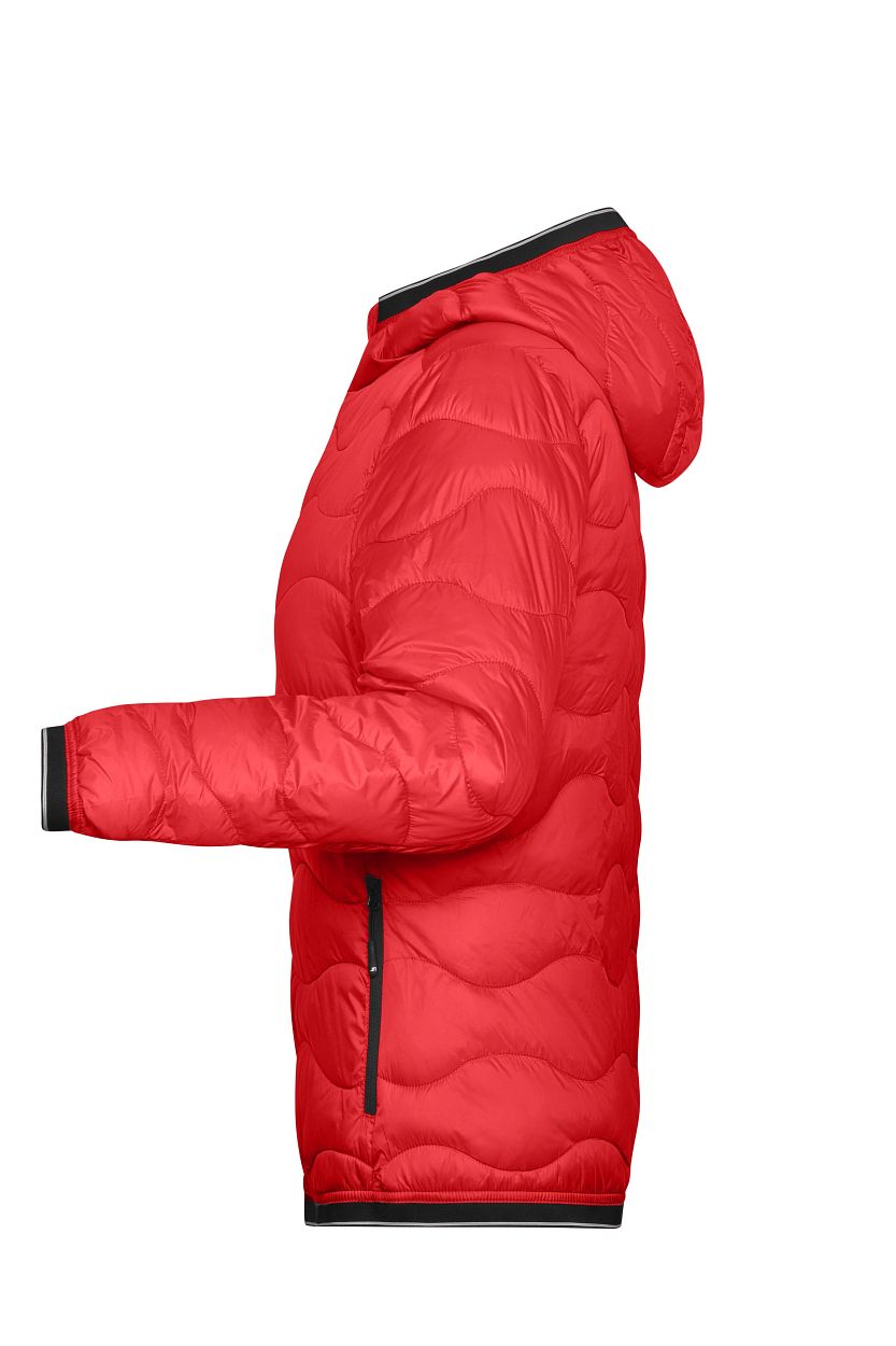 Ladies' Padded Jacket "JN1155" in Red/Black, Größe 2XL - Daiber