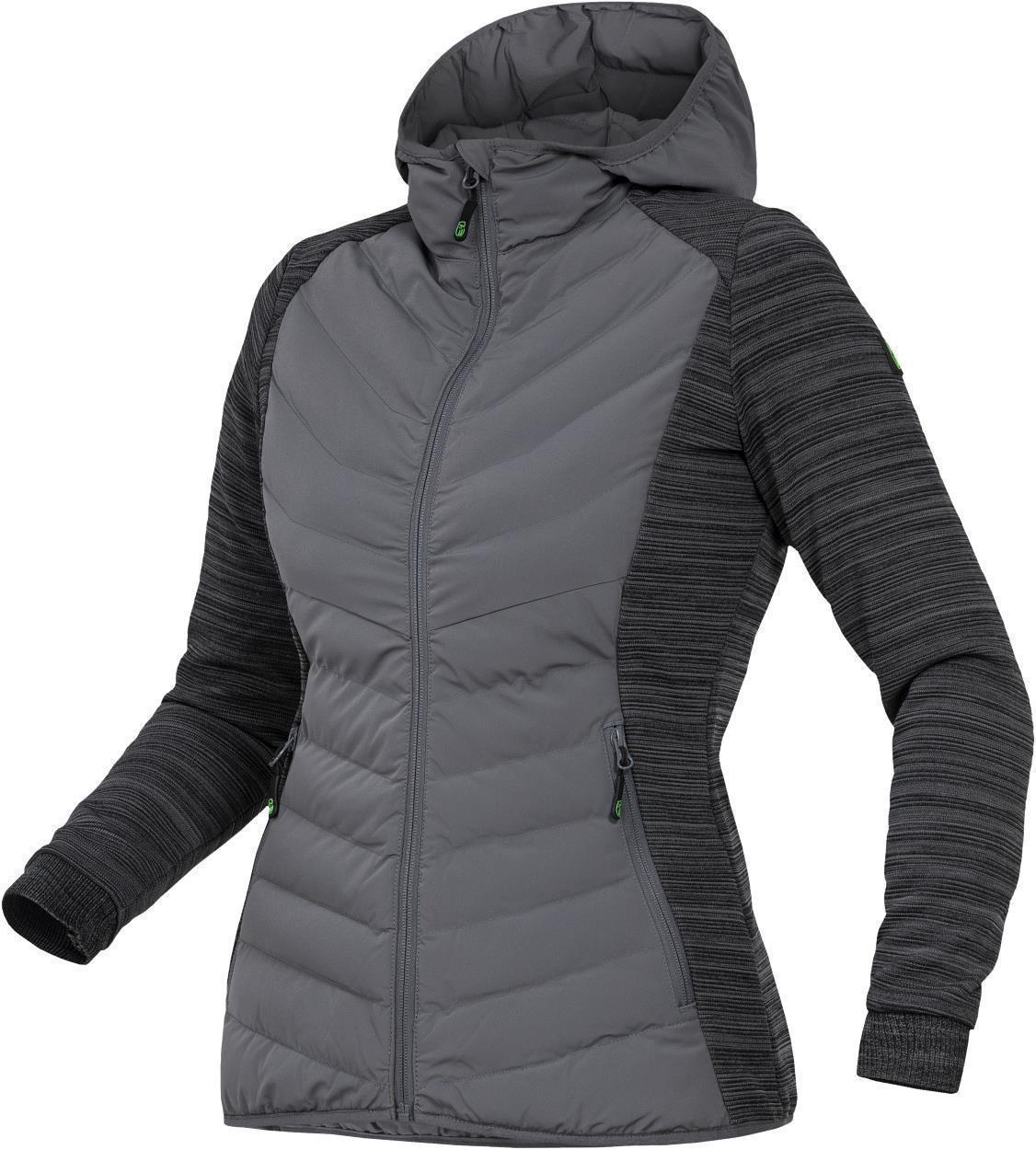 Damen-Hybridjacke CADHYJ07 Casual Line in Grau, Gr. 52 von Leibwächter