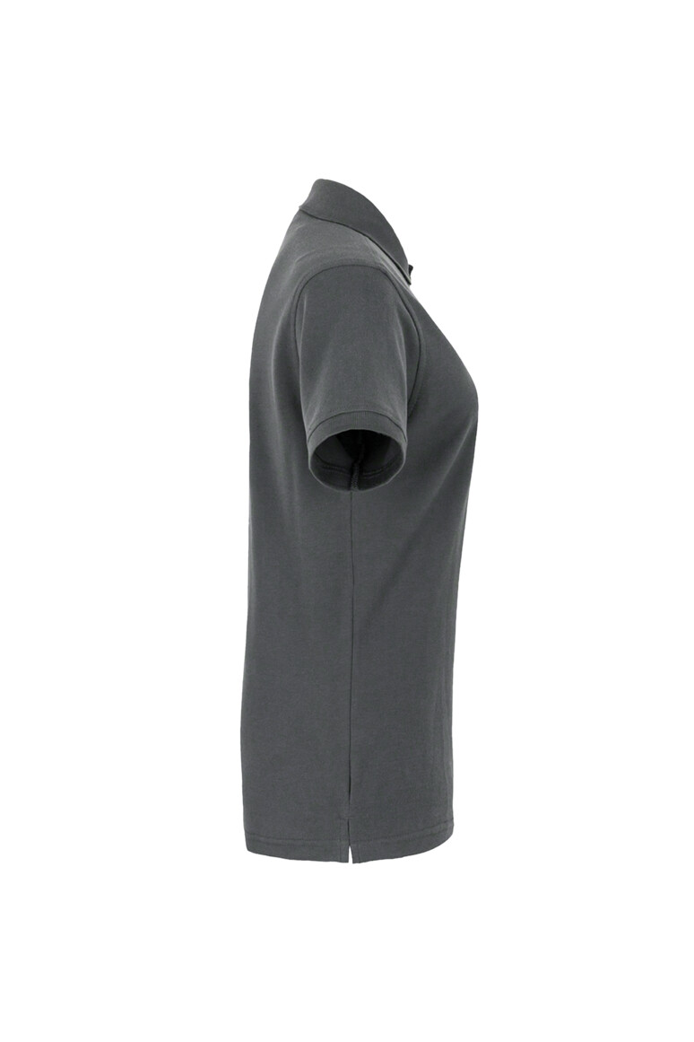HAKRO 110 Damen Poloshirt Classic in Graphit, Größe 3XL