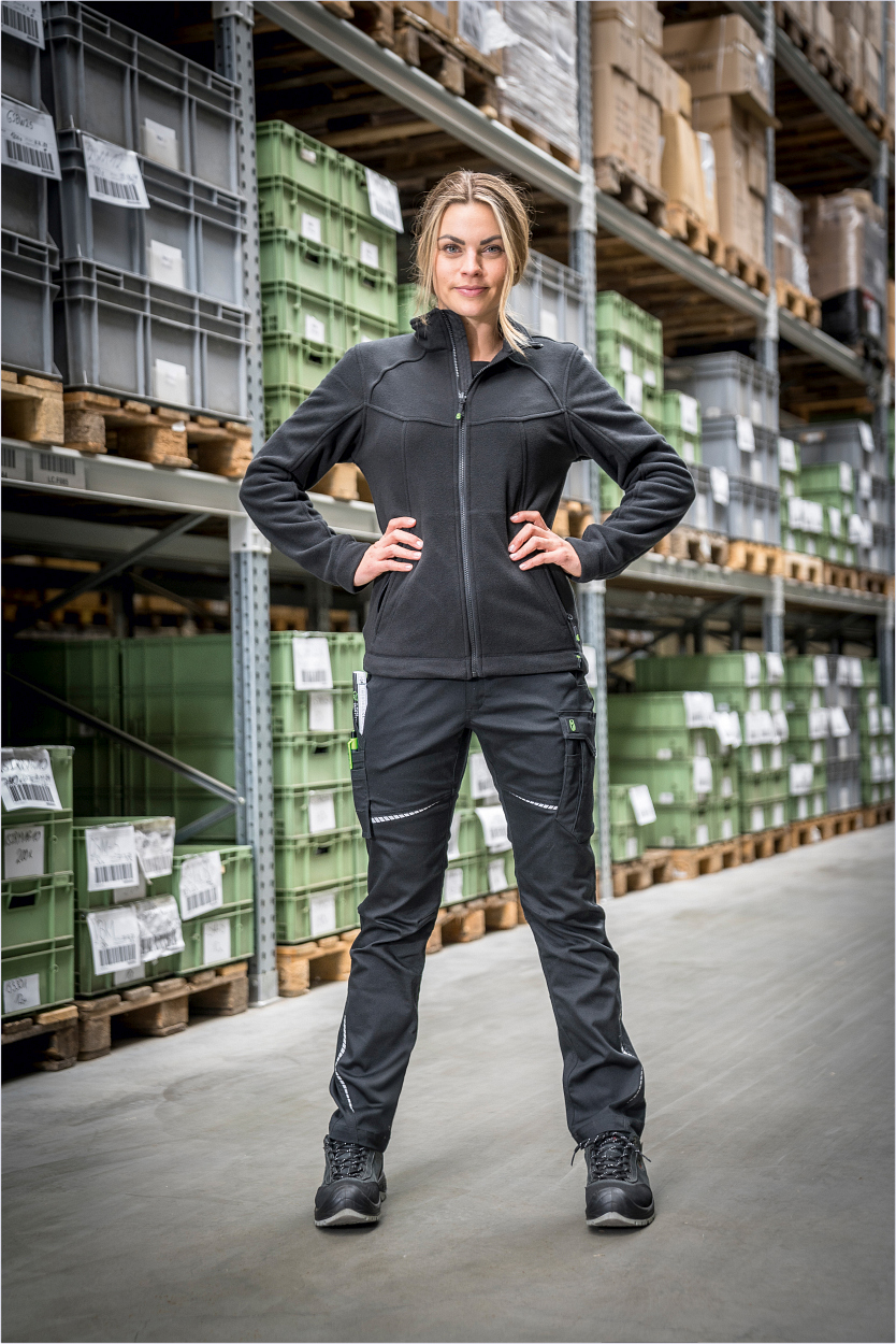 Polar-Fleecejacke Unisex CAFLJ, Gr. 2XL von Leibwächter