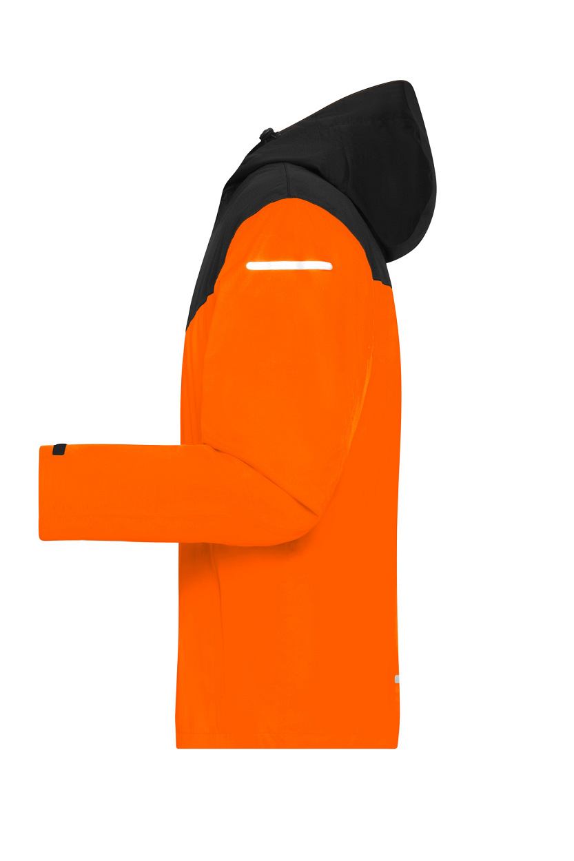 Men's Allweather Jacket GRS "JN1180" in Neon-Orange/Black, Größe 3XL - Daiber