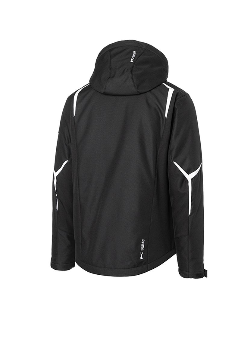 KÜBLER BODYFORCE Winter Softshell Jacke KÜBLER BODYFORCE Winter Softshell Jacke in Schwarz / Anthrazit, Größe 4XL