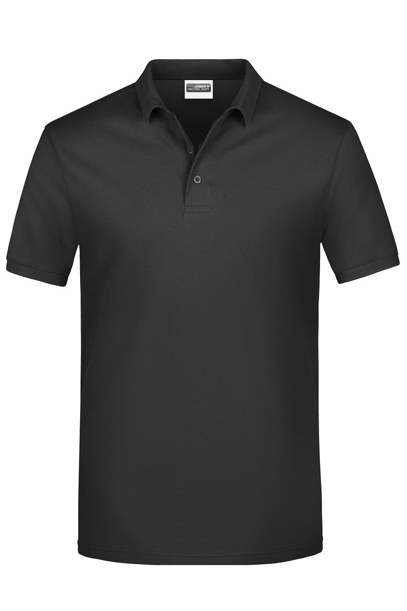 Promo Polo Man "JN792" in Black, Größe 5XL - Daiber